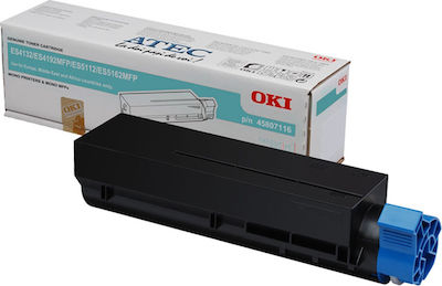 OKI 45807116 Toner Laser Εκτυπωτή Μαύρο 12000 Σελίδων