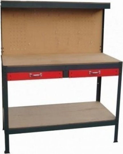 Bormann BWB1200 Пейка 120x60x155см с гърба и 2 чекмеджета 011811