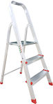 Profal Eco Ladder Aluminum with 2+1 Steps