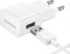Samsung Φορτιστής με Θύρα USB-A και Καλώδιο micro USB Λευκός (ETA-U50EWE + ECB-DU4AWE)
