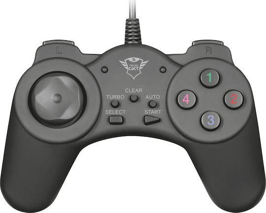 Trust GXT 510 Tebur Wired Gamepad for PC Black