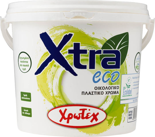 CHrotech Xtra Eco Plastic Ecological Paint for Interior Use White 750ml