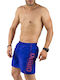 Arena Herren Badehose Bermuda Blau Monochrom