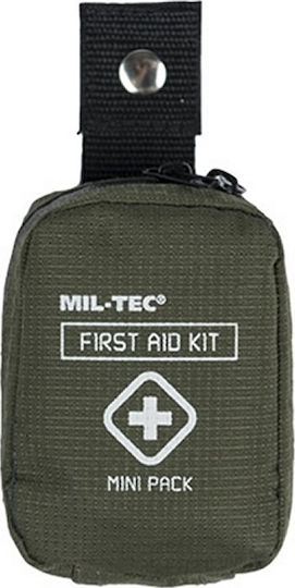 Mil-Tec Geantă Mini Verde de Prim Ajutor cu Echipament
