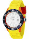 Madison Men's Watch 40mm Battery with Yellow / Yellow Rubber Strap