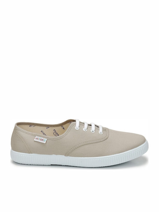 Inglesa Lona Sneakers Beige