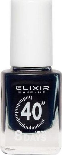 Elixir 40″ Up To 8 Days Gloss Nail Polish Long Lasting Quick Dry 300 Denim 13ml