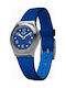 Swatch Soblue Watch with Blue Rubber Strap