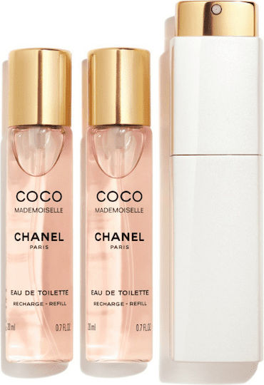 Chanel Coco Mademoiselle Twist And Spray Women's Set with Eau de Toilette 3pcs