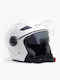 Zen ZN-105 White Motorradhelm Jet