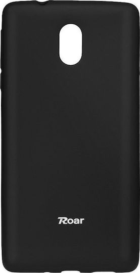 Roar Colorful Jelly Back Cover Σιλικόνης Μαύρο (Nokia 3)