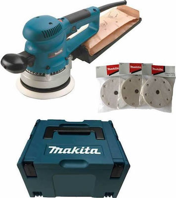 Makita Έκκεντρο Τριβείο 150mm Ρεύματος 310W με Ρύθμιση Ταχύτητας και με Σύστημα Αναρρόφησης