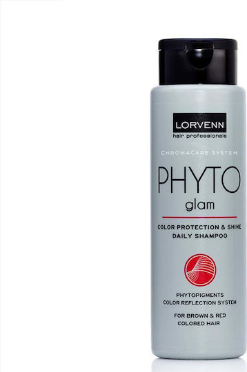 Lorvenn Phyto Glam Color Protection & Shine Daily Shampoos Hydration & Shine for Coloured Hair 300ml