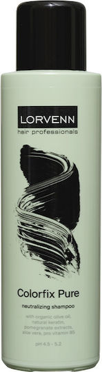 Lorvenn Colorfix Pure Neutralizing Шампоан за Хидратация и Запазване на Цвета за Оцветена Коса 500ml