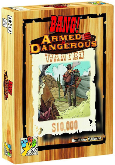 Game Expansion Bang Armed & Dangerous for 4-7 Players 8+ Years Old (EN) Da Vinci Games
