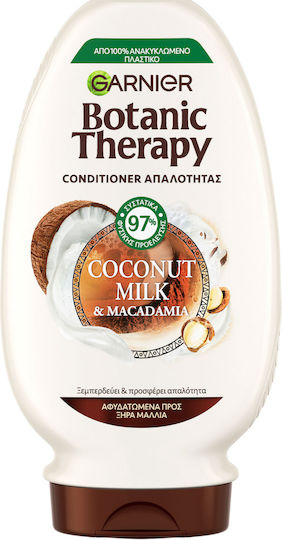 Garnier Botanic Therapy Condiotioner Coco Macadamia Balsam Reconstrucție/Nutriție pentru Toate Tipurile de Păr 200ml