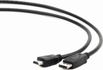 Cablexpert Kabel DisplayPort-Stecker - HDMI-Stecker 3m Schwarz (CC-DP-HDMI-3M)