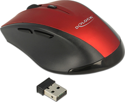 DeLock 12493 Wireless Mouse Red
