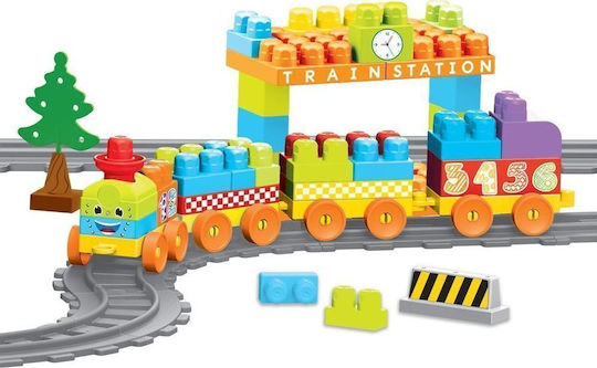 Dolu Dolu Bauklötze Vollständiges Train-Set für 1,5+ Jahre 89 Stück