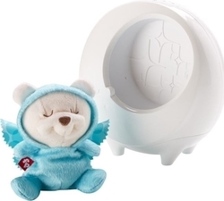 Fisher Price Sleep Toy Προβολέας Με Αρκουδάκι made of Fabric with Music for 0++ Months