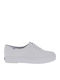 Triple Seasonal Solid Γυναικεία Flatforms Sneakers Λευκά