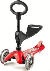 Micro Mini 3 in 1 Deluxe for 1-5 Years Red