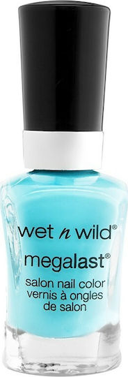 Wet n Wild MegaLast Glossy Βερνίκι Νυχιών Μακράς Διαρκείας Μπλε 13.5ml