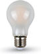 V-TAC VT-2045 LED Lampen für Fassung E27 und Form A60 Kühles Weiß 600lm 1Stück