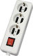 CHaralampidis Power Strip 3 Positions with Switch without Cable