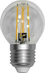 Adeleq LED Lampen für Fassung E27 und Form G45 Warmes Weiß 400lm Dimmbar 1Stück