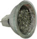 Adeleq Λάμπα LED 0.8W και Σχήμα PAR16 Πράσινο 72lm