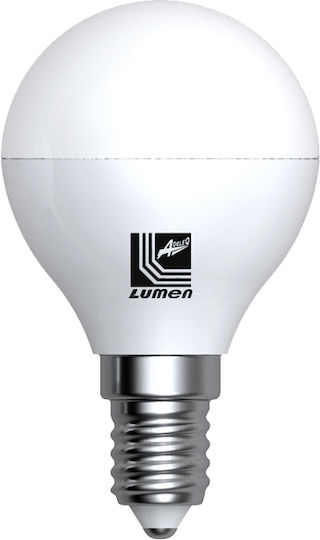 Adeleq LED Bulb 5W 76mm for Socket E27 and Shape G45 Warm White 400lm