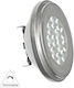Adeleq LED крушка 12W 110mm за фасунга G53 и форма AR111 Хладно бяло 880лм Димируем