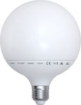 Adeleq LED Lampen für Fassung E27 und Form G120 Kühles Weiß 1800lm 1Stück