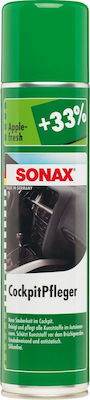 Sonax Spray Polishing for Interior Plastics - Dashboard with Scent Green Apple Cockpit Spray 400ml