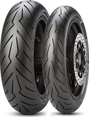 Pirelli Diablo Rosso Anvelopă pentru scuter cu Dimensiune 160/60-15 67Magazin online pentru Spate Fără cameră