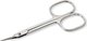 Beauty Spring Nail Scissors 610 Nickel with Curved Tip