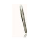 Beauty Spring Augenbrauenpinzette mit Gerader Spitze Silber