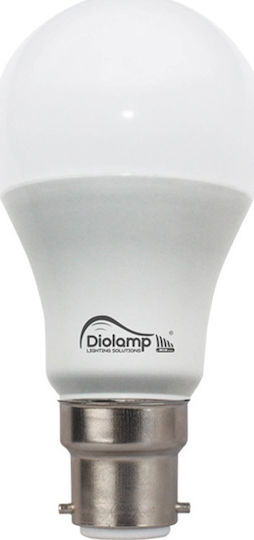 Diolamp LED Bulb 10W 111mm for Socket B22 and Shape A60 Warm White 860lm