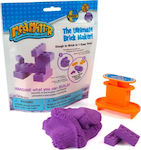 Wabafun Construction & Building Toy with Sand Ultimate Brick Maker Purple Kid 3++ years