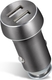 Forever Car charger 2xUSB 3.1 A Space Gray Car Charger 3.1A with Ports: 2xUSB Gray Color