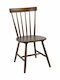 Saloon Kitchen Wooden Chair Nut 45x47x89cm