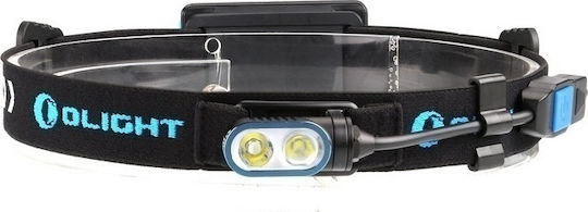 Olight Rechargeable Headlamp LED Waterproof IPX4 with Maximum Brightness 400lm HS2