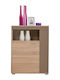 Sideboard Compositio K Wooden Sonoma / Latte-White 77x28x101cm