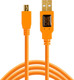 Tether Tools Tetherpro Regulär USB 2.0 auf Micro-USB-Kabel Orange 4.6m (CU5430ORG) 1Stück