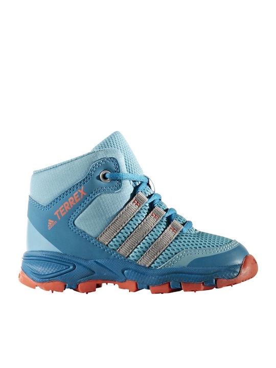 adidas Ax2 Mid I Kids Boots with Laces Turquoise
