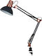Elmark Luke Office Lamp with Foldable Arm for Socket E27 in Black Color
