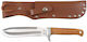Fox Outdoor Parachutist Knife Brown