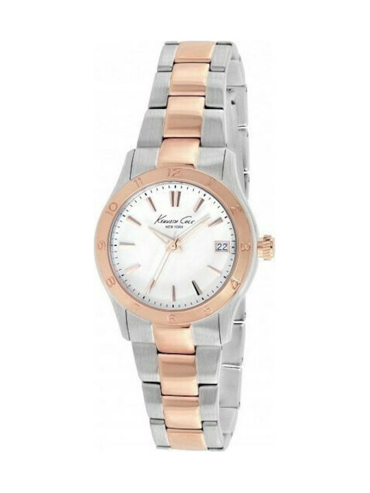 Kenneth Cole Watch with Pink Gold Metal Bracelet KC4930
