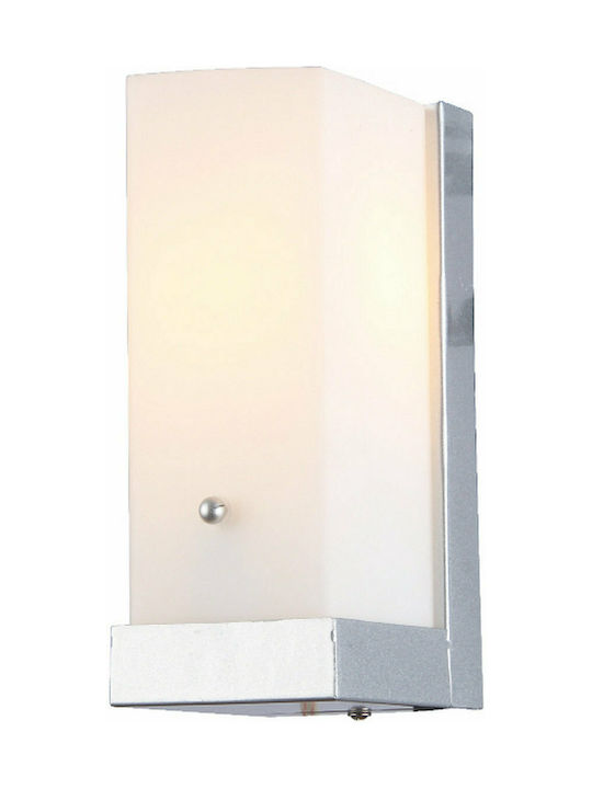 Aca Lamp Bathroom White 10.5x20cm